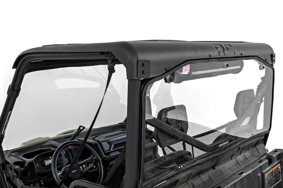 Can-Am Defender HD10 6X6 XT UTV Roof - 2-Door - Rough Country - Molded - '21-'24